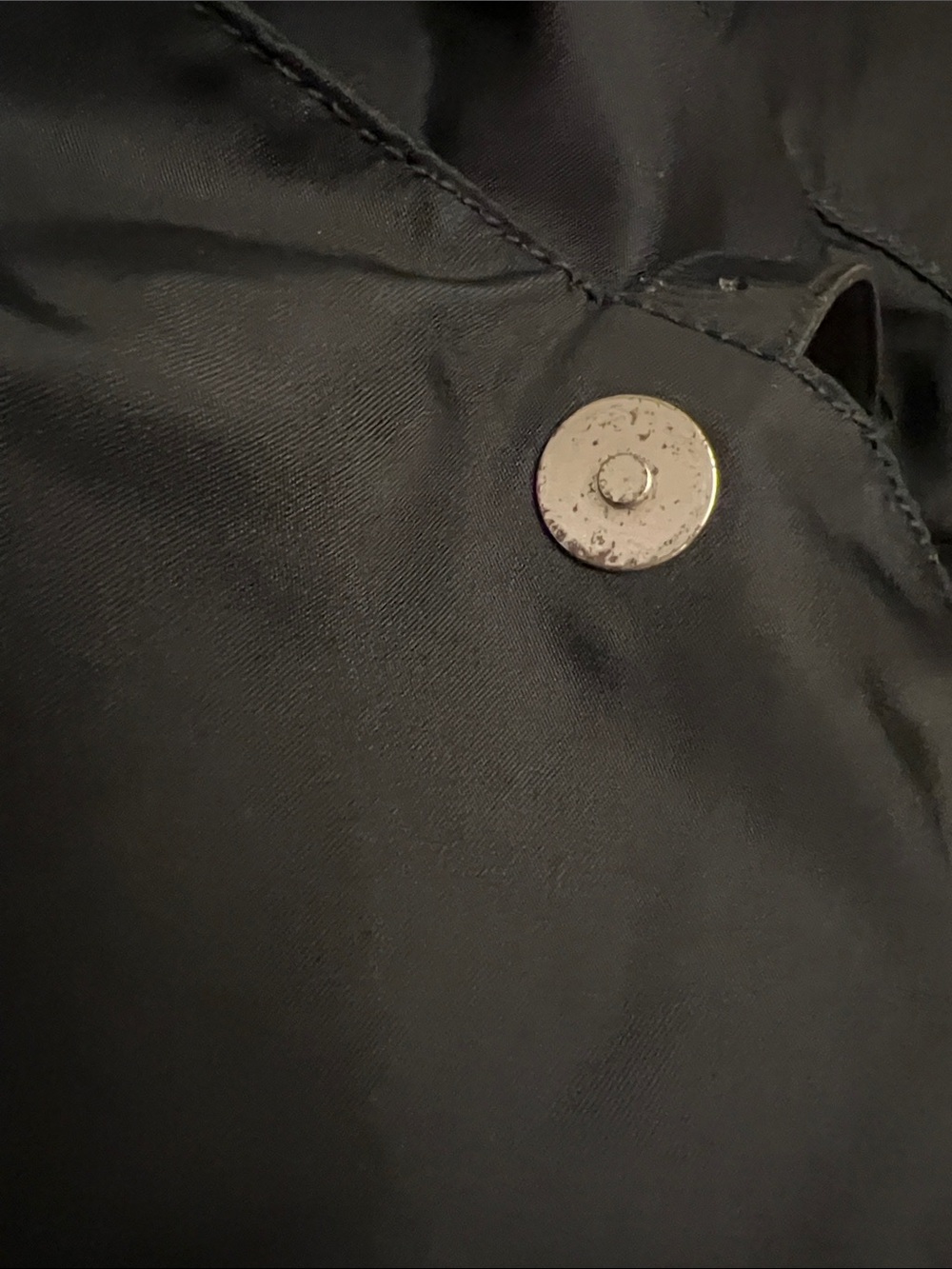 Prada Black Nylon Drawstring Backpack with Front Pockets - Picture 8 of 8